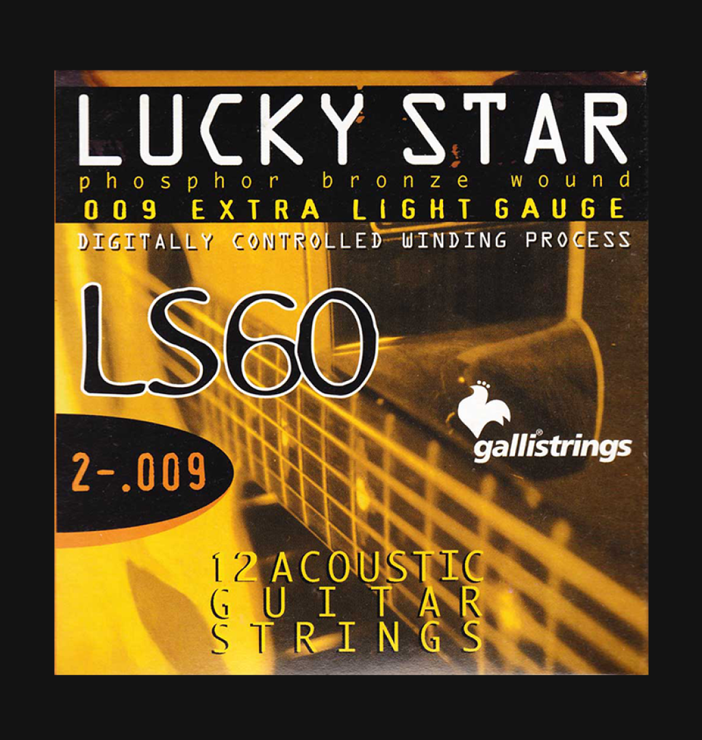 GALLI STRINGS Lucky Star LS60 'Extra Light' 12-String Set